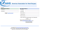 Desktop Screenshot of join.handsurgery.org